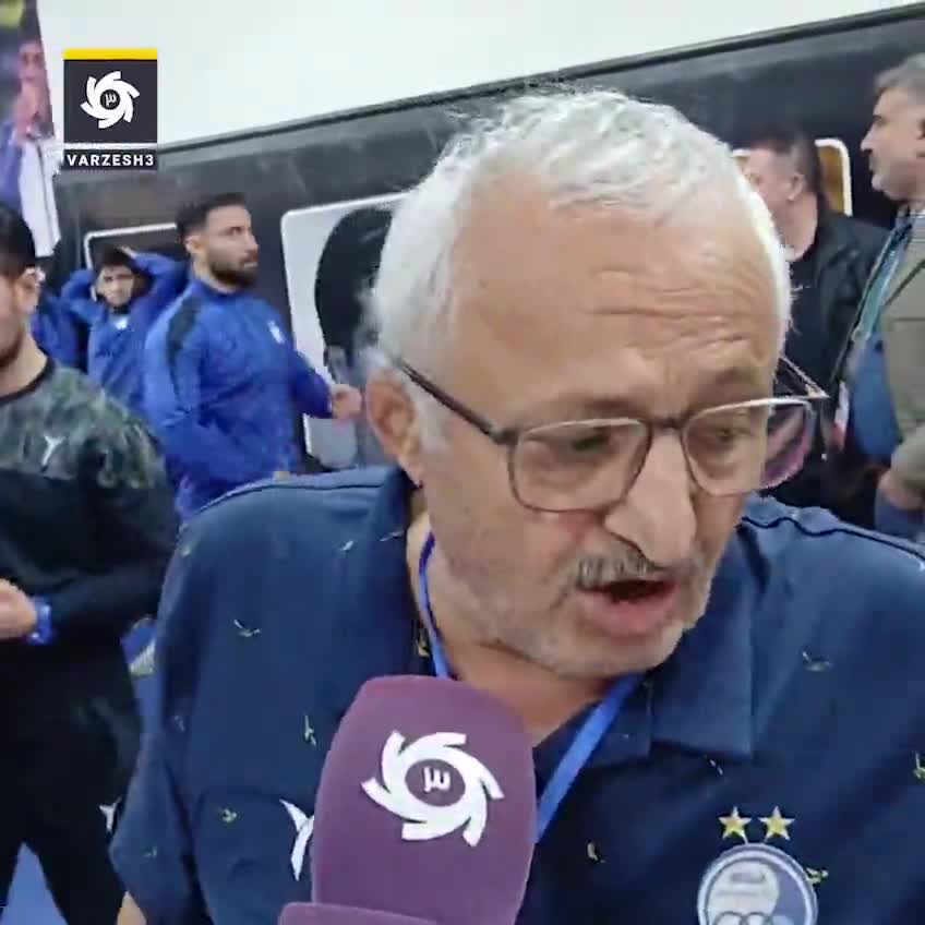   اعتراض مربی استقلال جویبار در پایان فینال کشتی