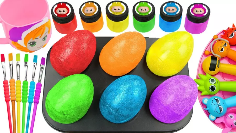 پیش به سوی آرامش: ساخت اسلایم رنگارنگ و جذاب!