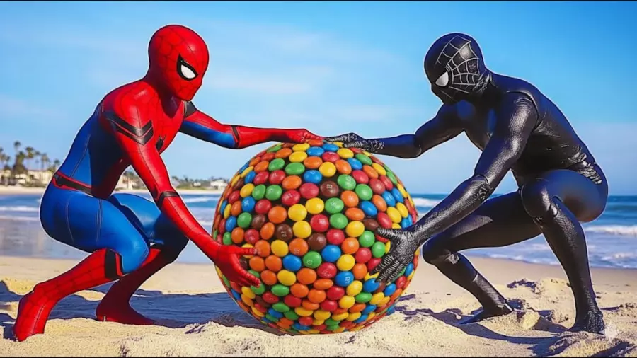 نبرد هیجان‌انگیز: مرد عنکبوتی و پلیس در جنگ با تیم شرور!