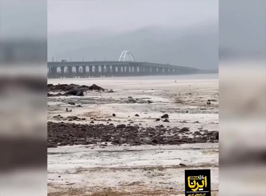   بارش باران امید را به دریاچه ارومیه هدیه داد؛ افزایش ۴۰ سانتی تراز دریاچه