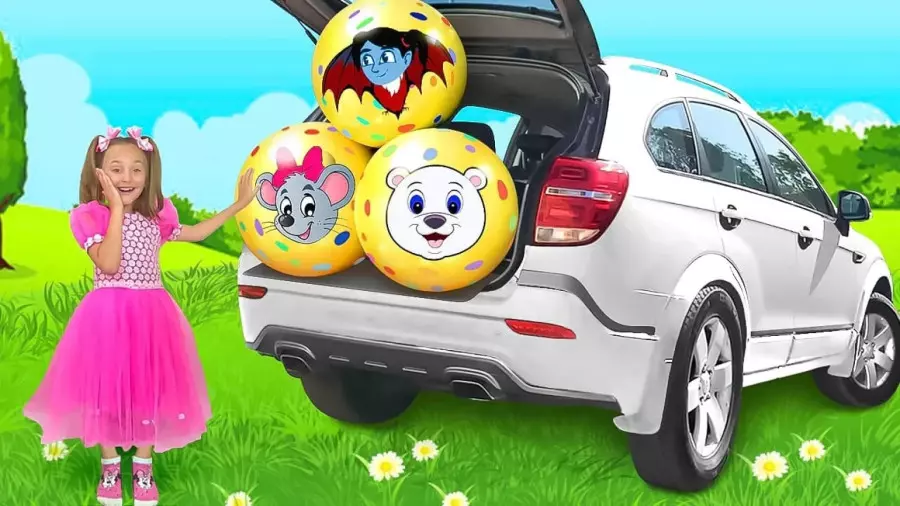 ساشا و آنیتا: ماجراجویی در دنیای بادکنک‌های شگفت‌انگیز!