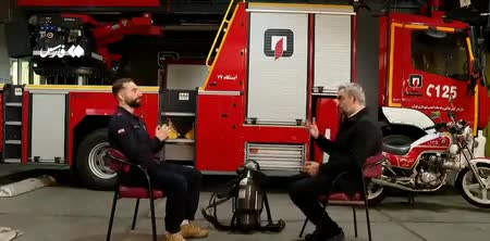   عملیات فداکارانه آتش‌نشان جوان که جان ۲ زن ایرانی را نجات داد