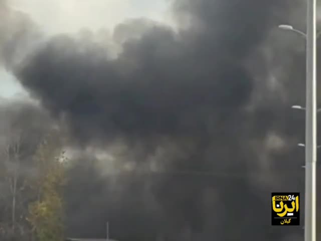   آتش‌سوزی بنزین نشت‌کرده در جوی آب مهار شد