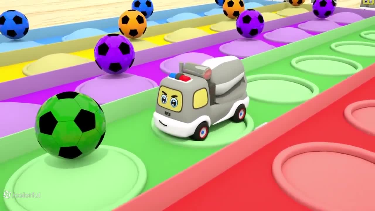 کودکان را با ماشین‌ها و رنگ‌ها سرگرم کنید! | آموزش و سرگرمی در Wheel Craft City