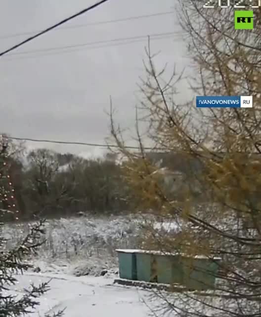   هواپیمای آنتونوف روسی قبل از سقوط روی هوا نصف شد