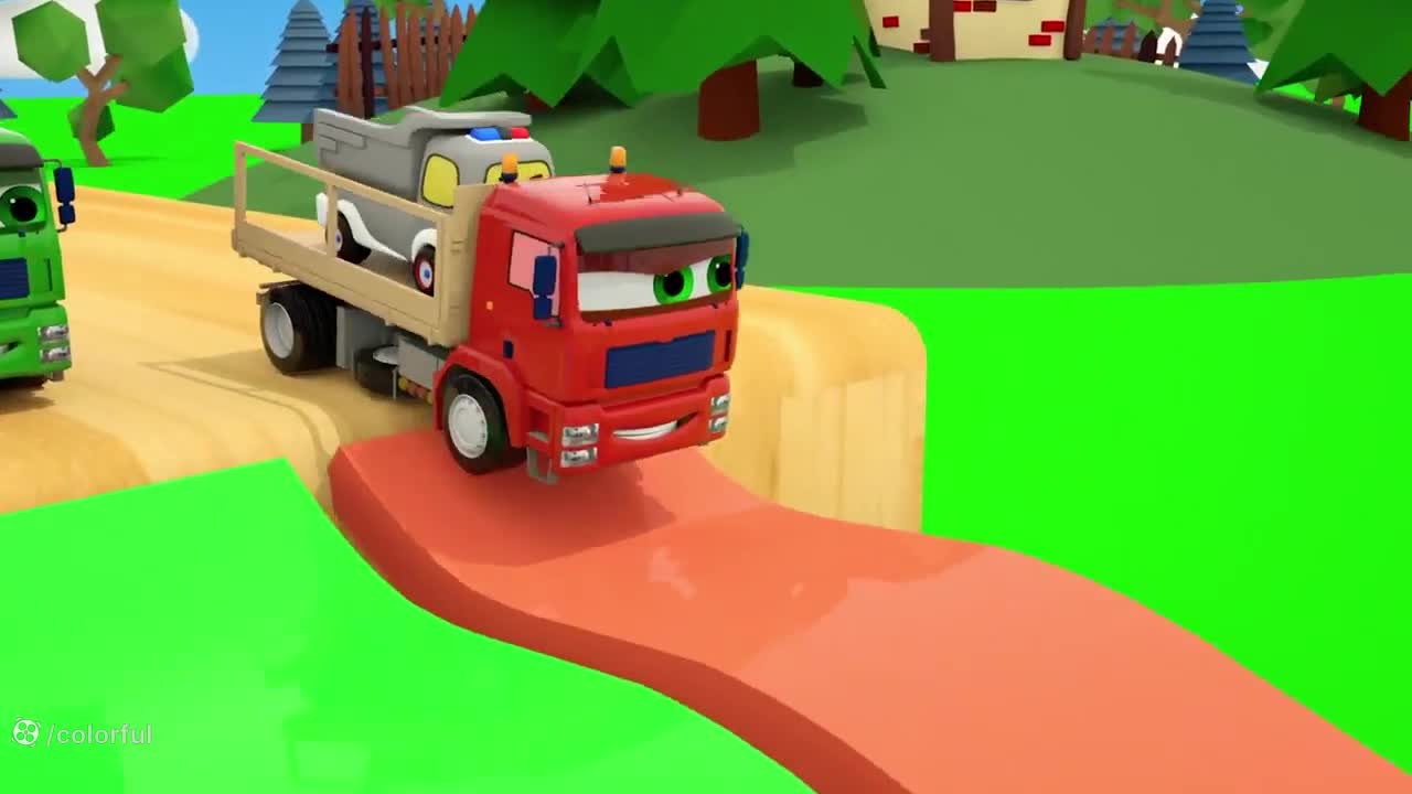 ماجراجویی‌های رنگارنگ با ماشین‌های کودکانه و کارتون‌های شاد!