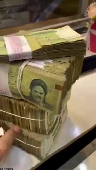   تصویری تلخ از کاهش شدید ارزش پول ملی!