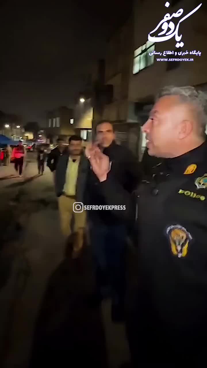   برخورد قاطع پلیس با اراذل در تبریز