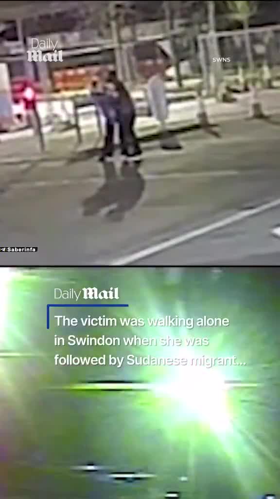   تصاویر شوکه‌کننده از تلاش برای ربودن دختر ۱۷ ساله توسط مهاجر سودانی!