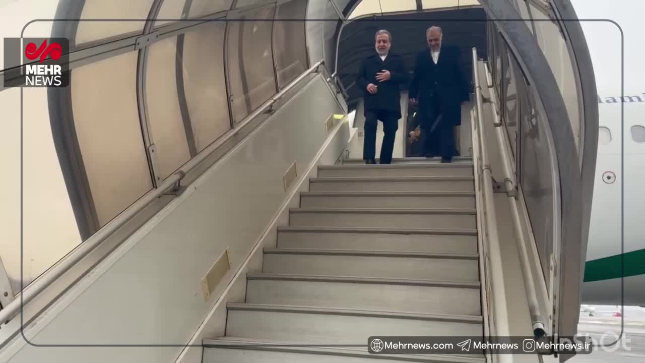   عراقچی وارد روسیه شد