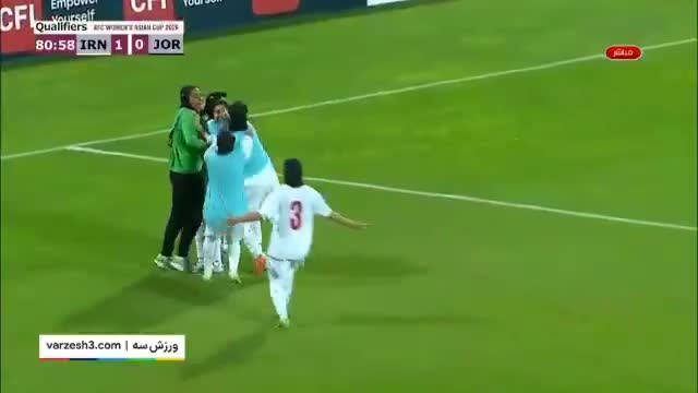   شباهت پاسکاری تیم دختران ایران مقابل اردن با پاس علی دایی به خداداد عزیزی