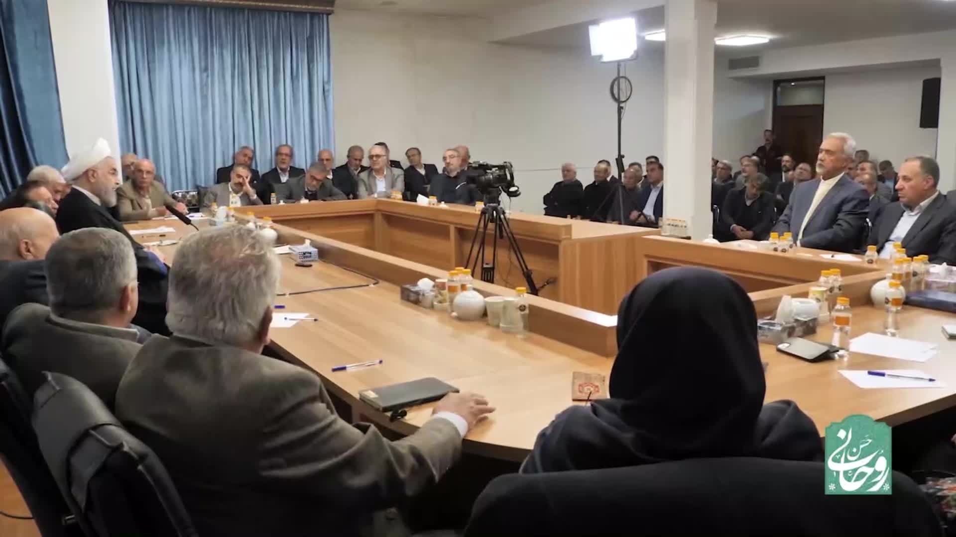    روایت حسن روحانی از نامه یک دستگاه اطلاعاتی درباره حمله به ایران