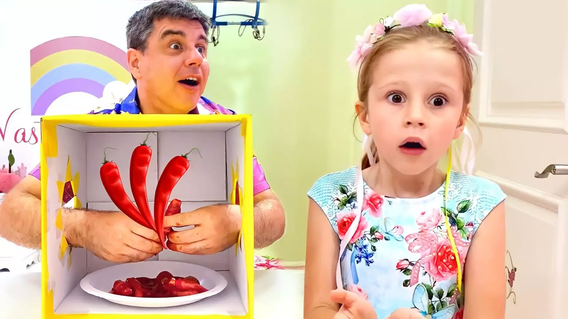 ناستیا و استیسی: ماجراهای بامزه با بابا در برنامه کودک!