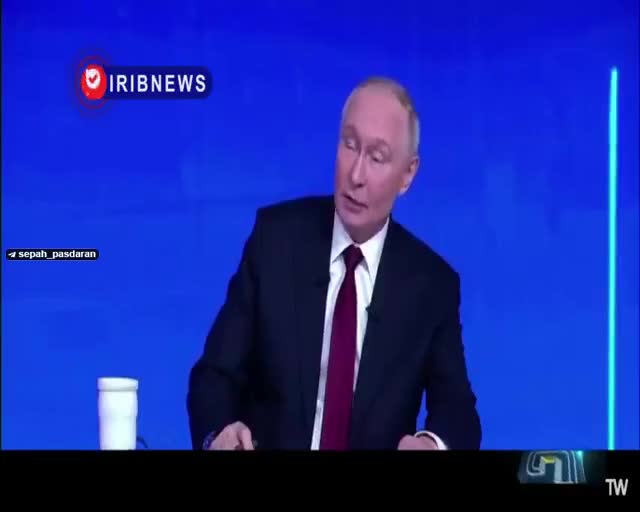   مراسم خواستگاری در نشست خبری ولادمیر پوتین