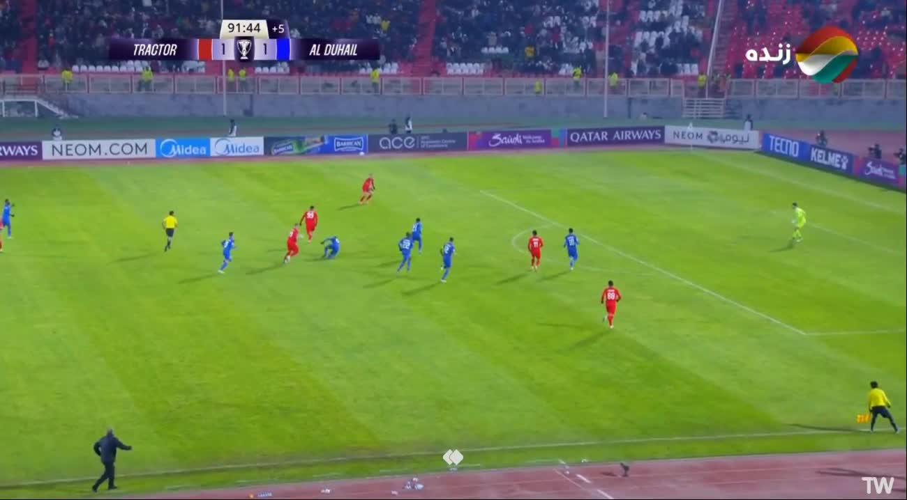   حسین‌زاده جشن را به یادگار امام آورد؛ گل دوم تراکتور مقابل الدحیل