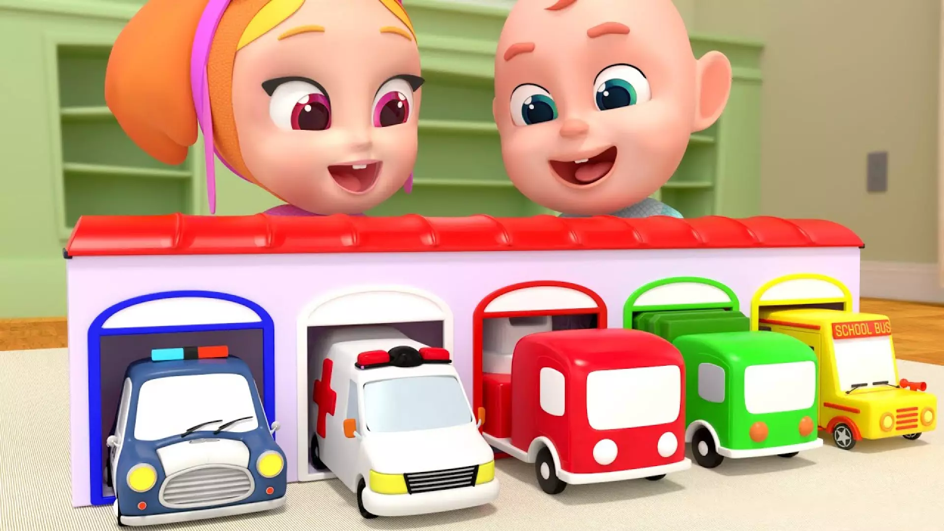 ماشین‌های بازی کودکانه: پلیس‌ها در دنیای کارتونی!