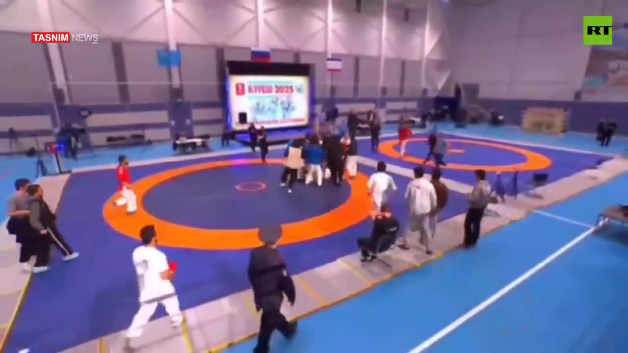   تبدیل مسابقات کشتی در کریمه به یک نزاع تمام عیار!