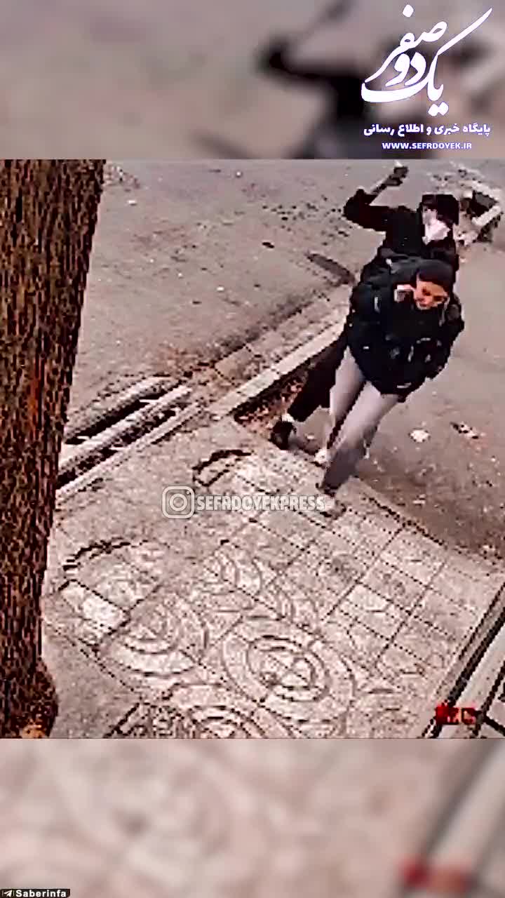   سـرقت گوشی آیـفون از یک دختر جوان در محله خانی‌آباد نو