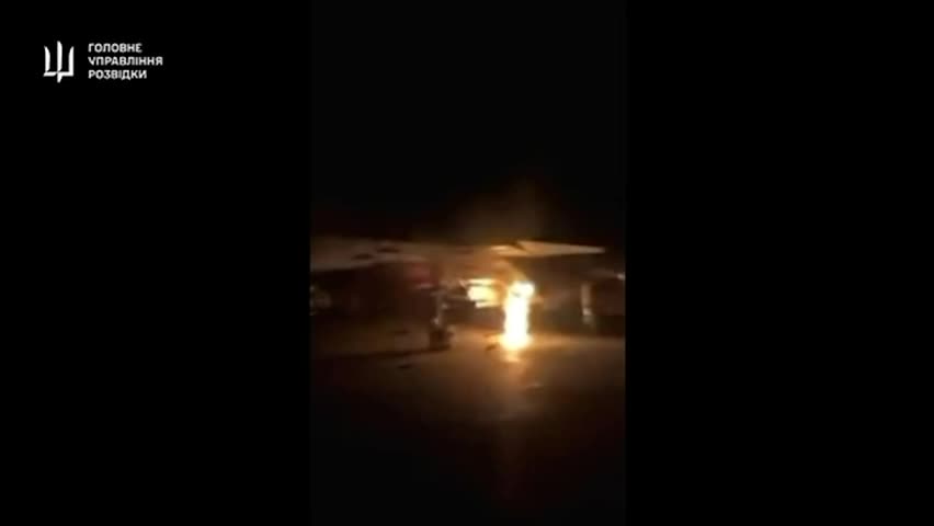   ویدیوی ادعایی اوکراین درباره عملیات در پایگاه هوایی روسیه