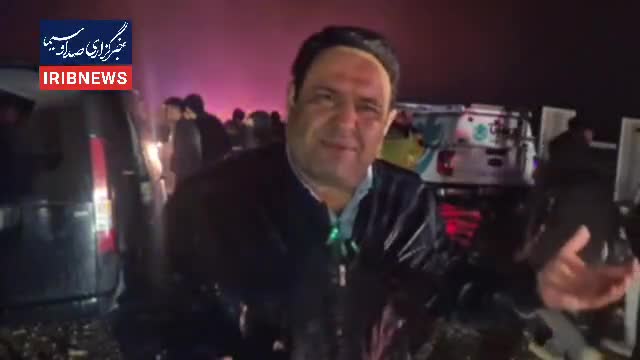   گزارش خبرنگار صداوسیما از محل سقوط هواپیمای رئیس ستاد ارتش لیبی