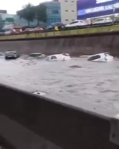   وقوع سیلاب در پی بارش باران در آرژانتین