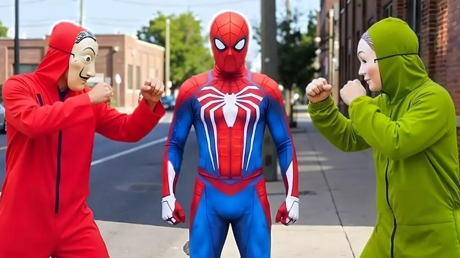 نبرد عاشقانه: مرد عنکبوتی و جوکر برای قلب عروس عنکبوتی!