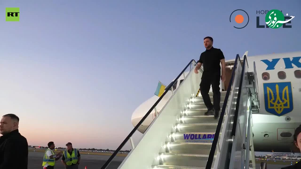   تحقیر زلنسکی در فرودگاه میامی پیش از دیدار با ترامپ