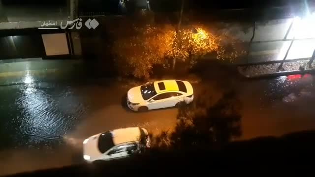   بارش بی‌سابقۀ باران در اصفهان