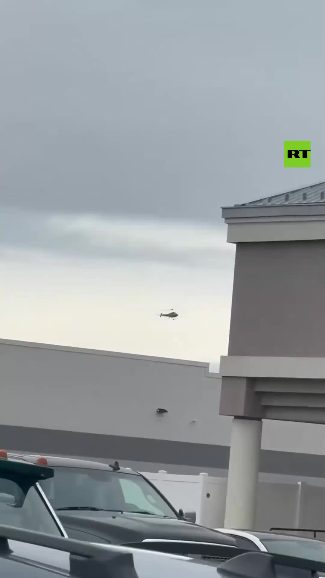   اولین تصاویر از سقوط ۲ بالگرد در آمریکا