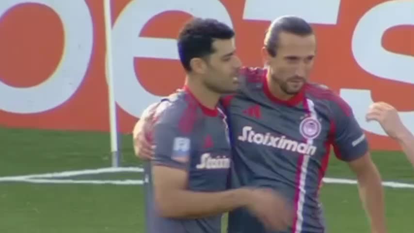   گلزنی مهدی طارمی در بازی امروز المپیاکوس مقابل الاس سیروس