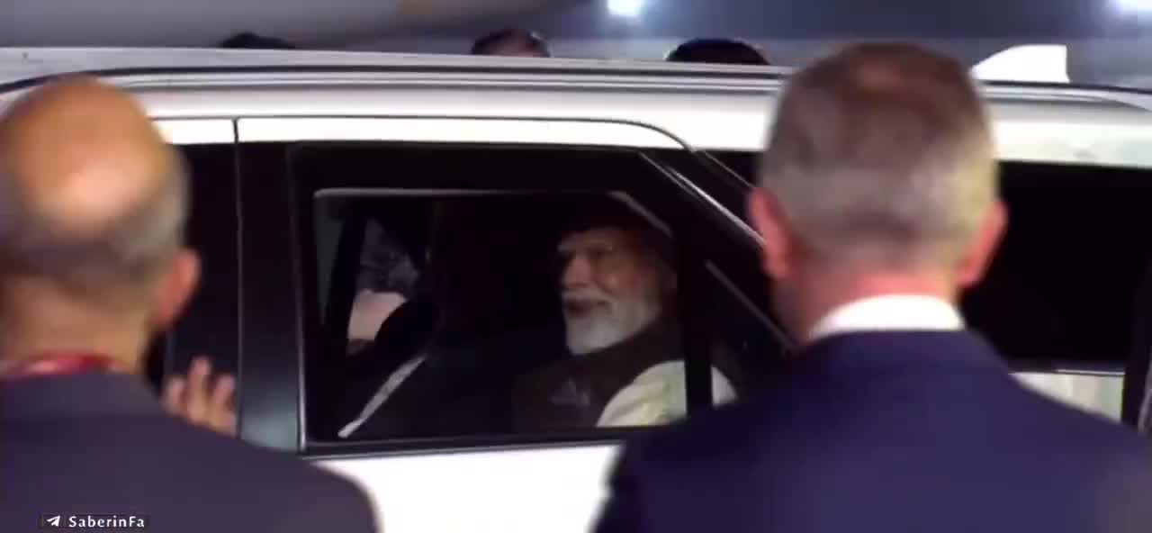   گفتگوی غیررسمی پوتین با مودی در خودرو