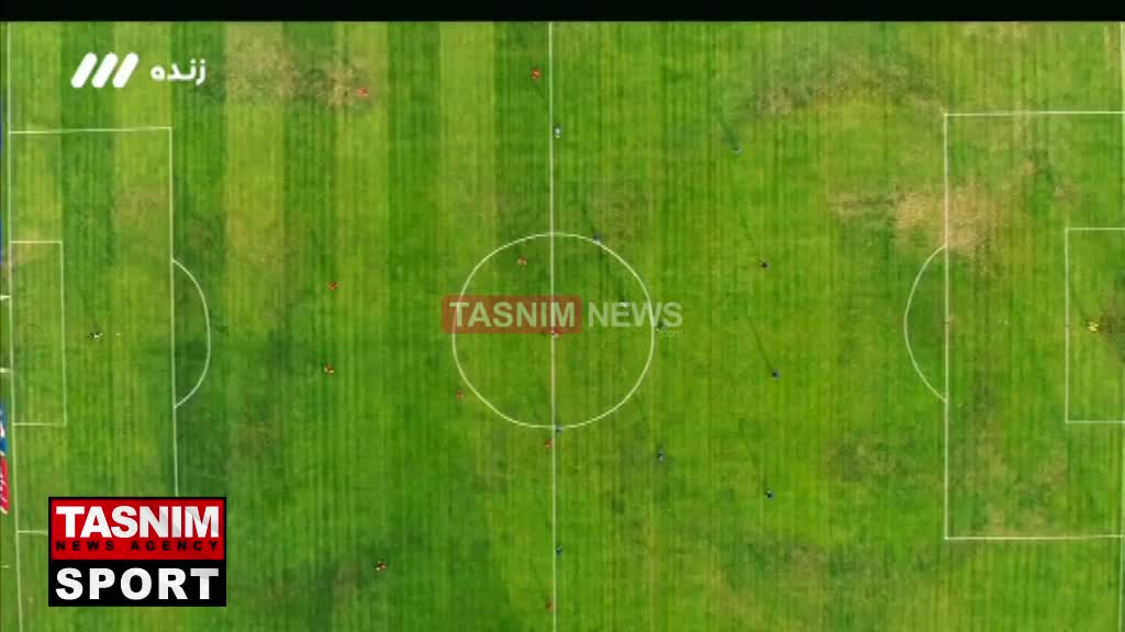   کیفیت عجیب زمین چمن استادیوم امام خمینی اراک برای دربی ۱٠۶