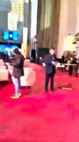    سالن برگزاری مراسم قرعه‌کشی جام جهانی ۲۰۲۶ در واشنگتن از نگاه دوربین FIFA