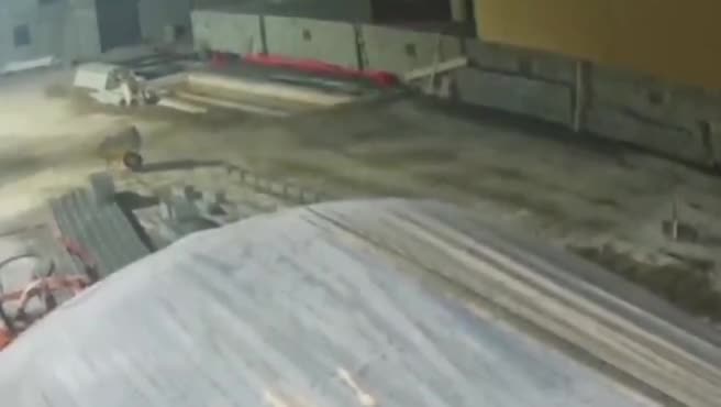    لحظۀ وقوع زلزلۀ ۴.۳ ریشتری در خراسان‌شمالی