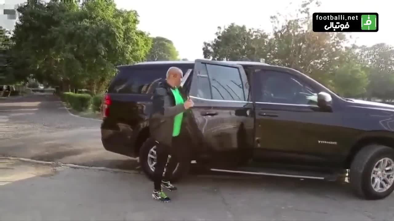   رونمایی باشگاه الطلبه از علیرضا منصوریان در تمرینات