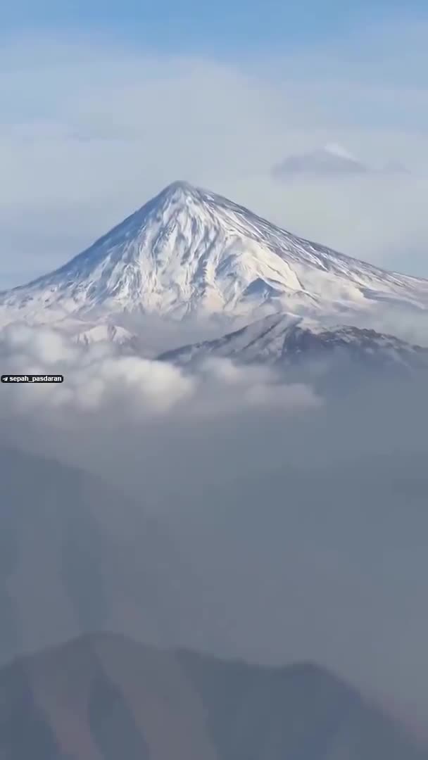   دماوند بالاخره سفیدپوش شد