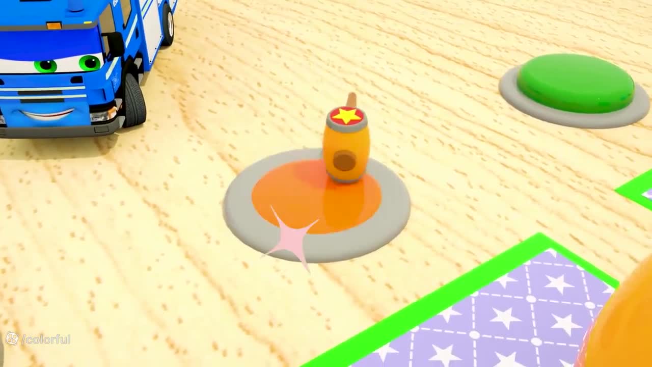 ماشین‌های رنگی و کارتون‌های شاد برای کودکان! بیایید با هم یاد بگیریم!