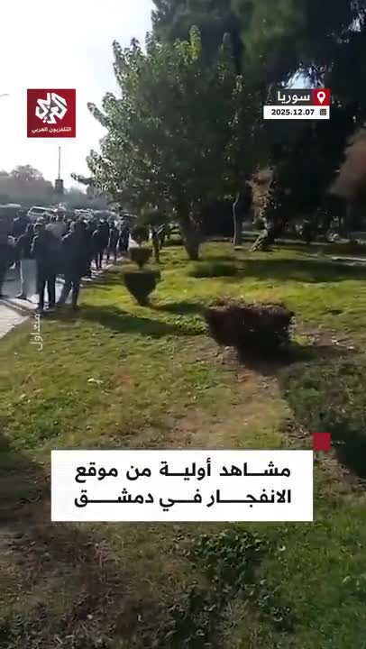   اولین تصاویر از انفجار در نزدیکی هتل فورسیزن دمشق