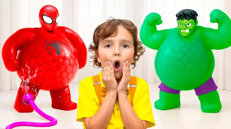 چالش‌های هیجان‌انگیز ایوا: سوپر قهرمانان با اسباب‌بازی‌های جادویی!