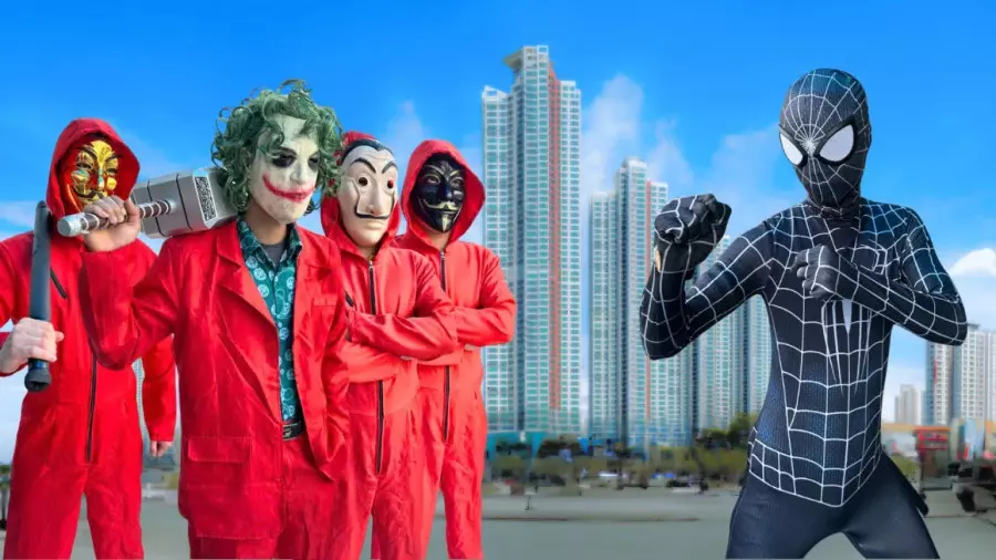 مرد عنکبوتی در نبرد با دشمنان: چگونه پلیس گروگان‌ها را نجات می‌دهد؟