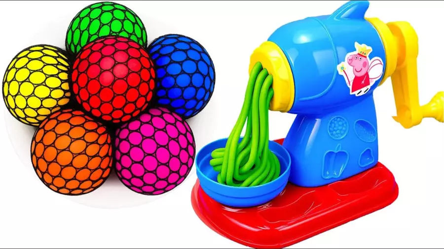 آیا اسلایم نودل آرامش شما را بهبود می‌بخشد؟ تجربه‌ای رنگارنگ!