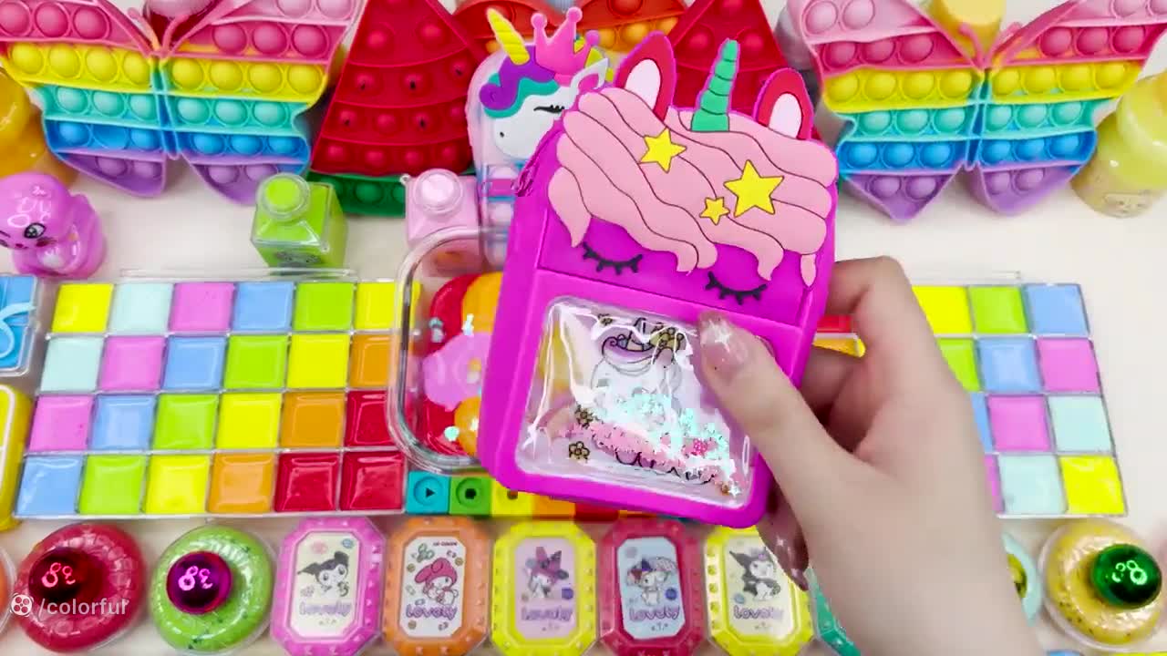 آیا می‌توانید رنگ نهایی اسلایم جادویی را حدس بزنید؟ 🎨✨