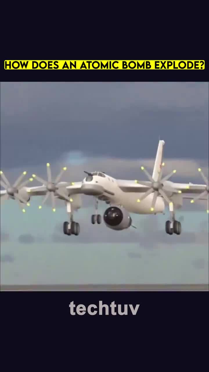  نحوه‌ی انفجار یک بمب اتمی چگونه است؟