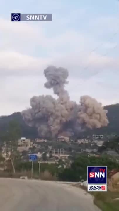    انفجاری مهیب در جنوب لبنان