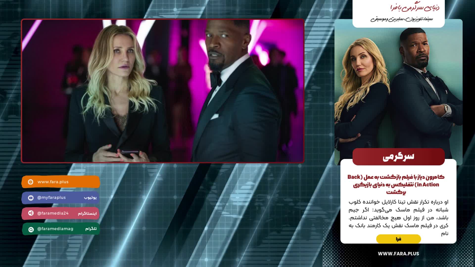 شرط کامرون دیاز برای بازگشت به دنیای فیلم ماسک