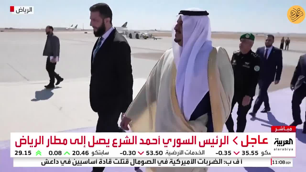 جولانی وارد ریاض پایتخت عربستان شد! | 14 بهمن 1403