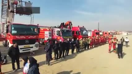   تصاویری از مانور بزرگ زلزله در بوستان ولایت تهران