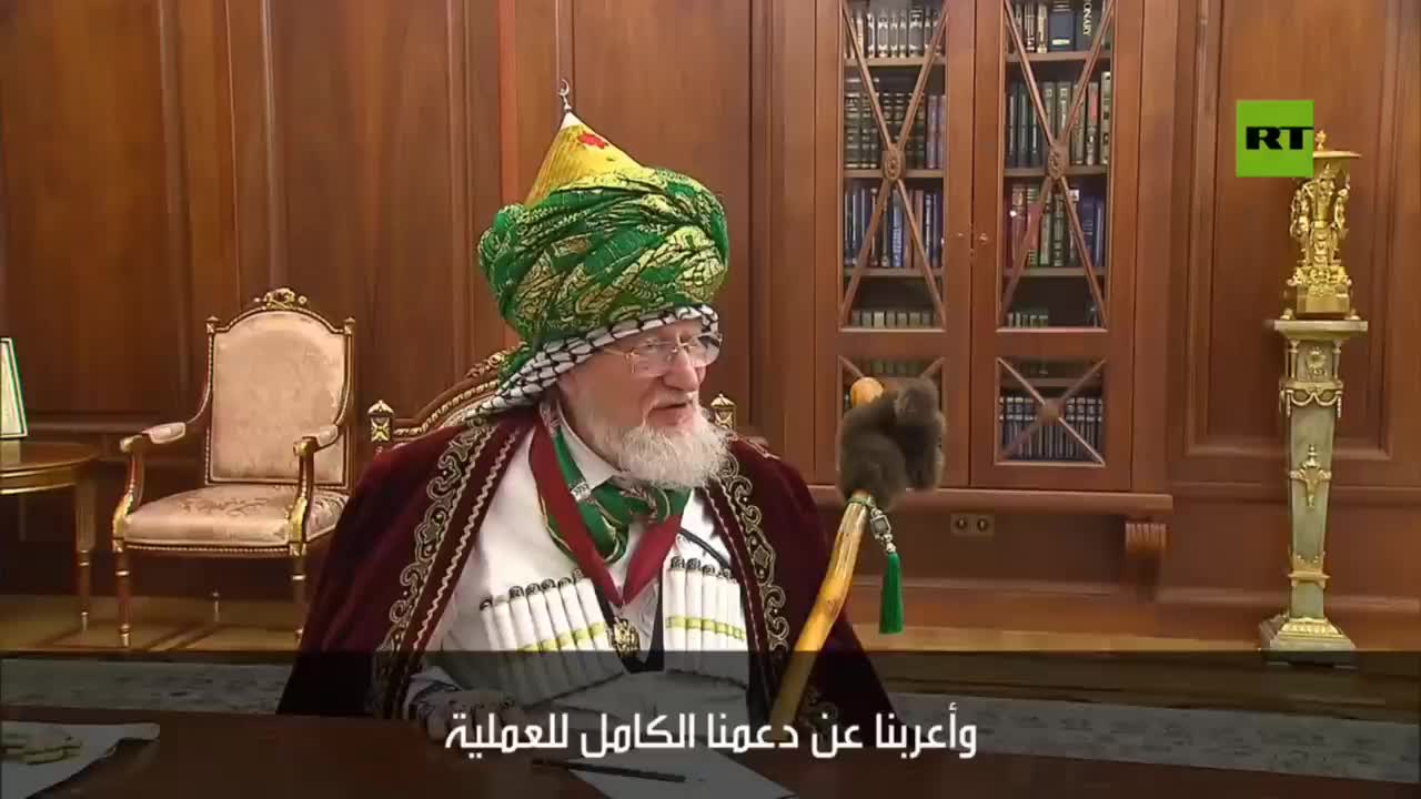   هدیه جالب مفتی روسیه به پوتین