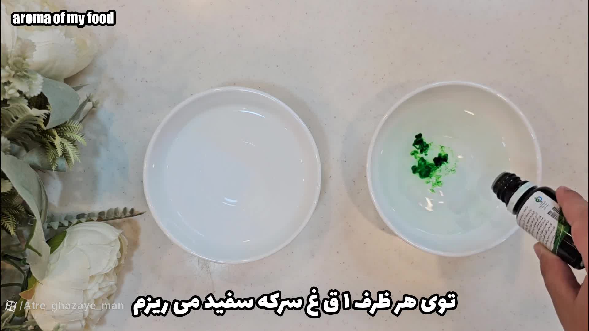 آموزش رنگ کردن تخم مرغ رنگی سفره هفت سین / تخم مرغ رنگی