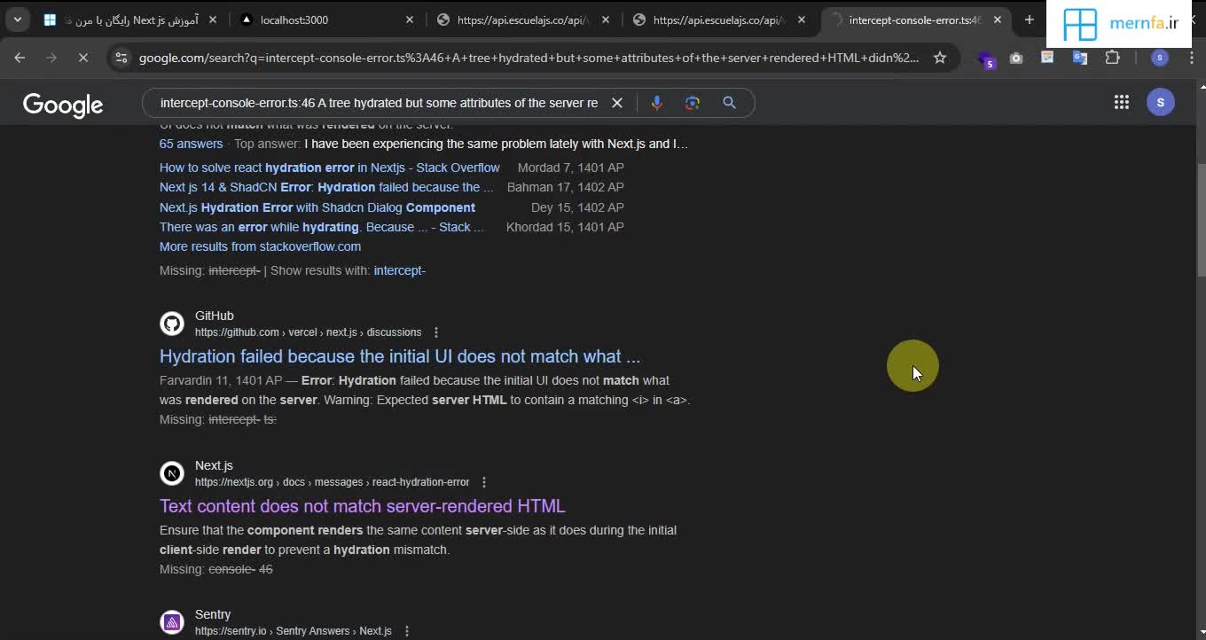 آموزش Next.js 15 مرن فا - #32